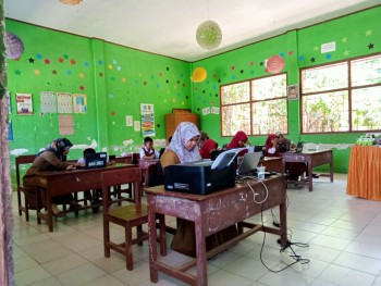 kegiatan simulasi ANBK Tahun 2024
